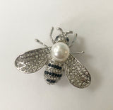 Pin: Brooch - Bee w/Pearl