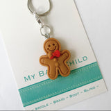 🎅🏻🎄Bridle Charm: Christmas - Gingerbread Man 🎁 NEW