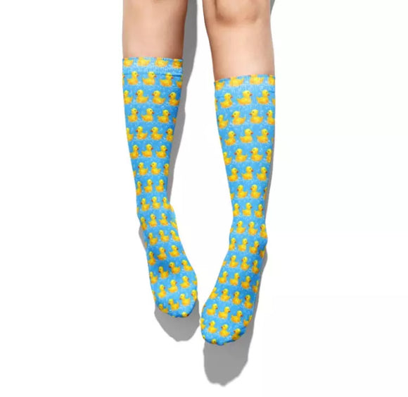 💝 Socks: Ducks Blue
