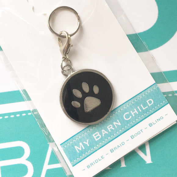 Dog & Cat Collar Charm / Tag ~ Paw Print