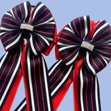 * Show Bows: Harrisburg Stripe • NEW