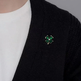 Brooch: Shamrock