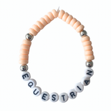 Arenas Tour Bracelet: Equestrian - Peach * NEW