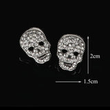 * Pin Set: Skulls - Crystal • NEW