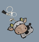 KeyChain / Bag Charm: Sparkle Cow