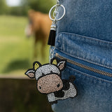 ✨ KeyChain / Bag Charm: Sparkle Cow