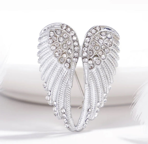 * Brooch: Angel Wings