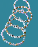 Arenas Tour Bracelet Stack : Ponies Ponies Ponies Pastel/Gold • NEW