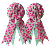 Show Bows: Watermelon Picnic
