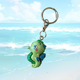 Bridle Charm: Seahorse - Green