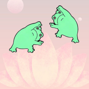 Pin Set: Froggyoga