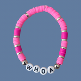 * Arenas Tour Bracelet: Whoa Bright Pink * NEW