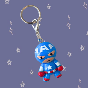 Bridle Charm: Superhero | Avengers ~ Captain America