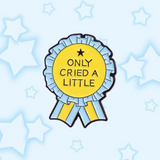 💐 Pin: Only Cried A Little Blue/Yellow • NEW