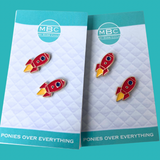 💐 Pin Set: Little Red Rocket