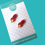 💐 Pin Set: Little Red Rocket