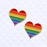 Pin Set: Heart Rainbow Love ❤️
