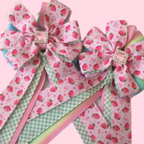 * Show Bows: Strawberry Picnic Pastel