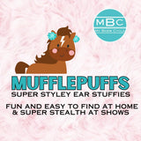 MUFFLEPUFFS: Super Styley Ear Stuffies