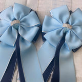 * Show Bows: Light Blue & Navy 🙌