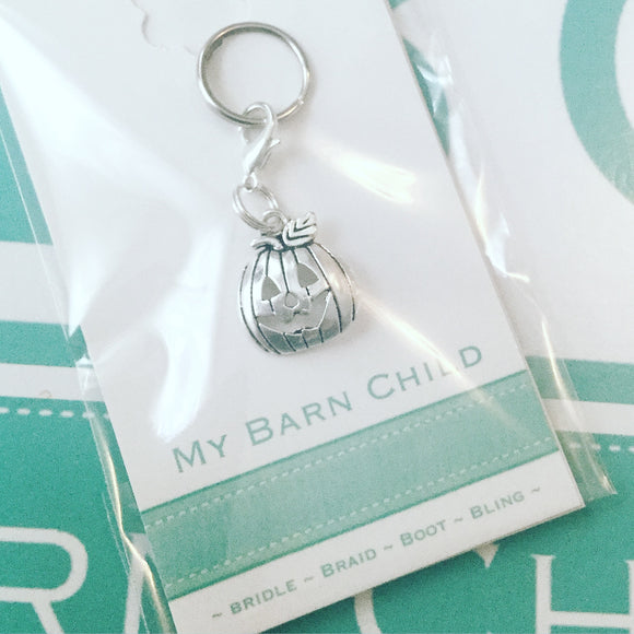 Bridle Charm: Jack O’Lantern / Halloween Pumpkin 🎃