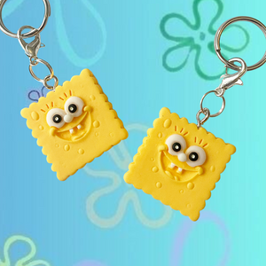 Bridle Charm: Sponge Bob 🦀🍔 NEW