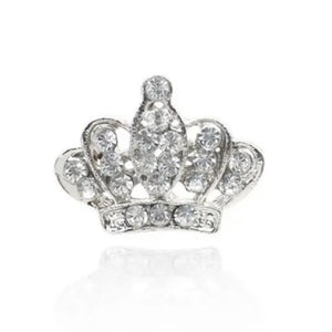 Pin: Crown - Silver or Gold