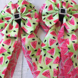 Show Bows: Watermelon Green