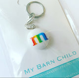 Bridle Charm: M&M - Choose your color *NEW