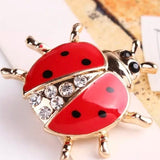 Brooch / Pin: LadyBug ~ Enamel