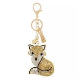 💝 KeyChain / Bag Charm: Fox ~ Sparkle ~ Tawny 🦊