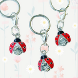 Bridle Charm: Ladybug  Crystal🐞💎