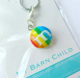 Bridle Charm: M&M - Choose your color *NEW