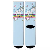 Socks: Unicorns ~ Dancing On A Rainbow 🦄