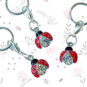 Bridle Charm: Ladybug  Crystal🐞💎