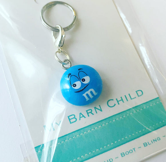 Bridle Charm: M&M - Choose your color *NEW