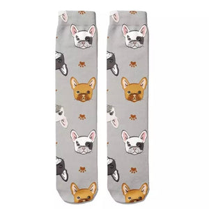 🎁 $5 SOCK SALE: French Bulldogs Gray