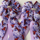 Show Bows: Horses Lavender 🐴