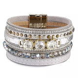 Bracelet: Fooler Stack 3 Crystals