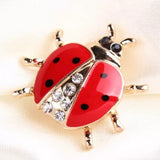 Brooch / Pin: LadyBug ~ Enamel