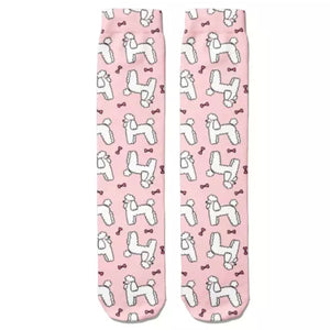 🎁 $5 SOCK SALE: Pink Poodles