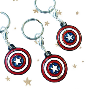 Bridle Charm: Superhero | Avengers ~ Captain America Shield 🇺🇸