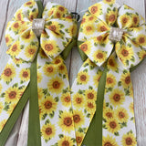 💙 Show Bows: Sunflowers Green